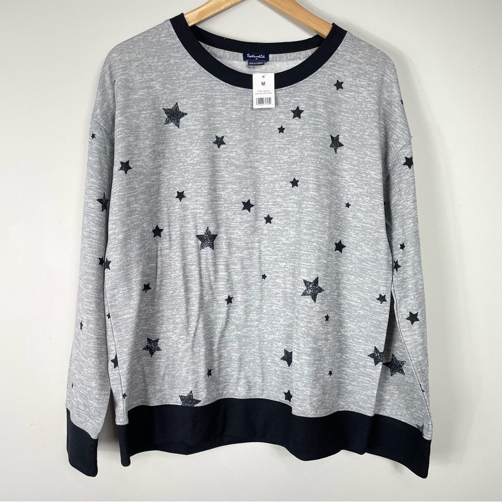 Splendid Gray Heather Starr light weight sweatshirt SzM
